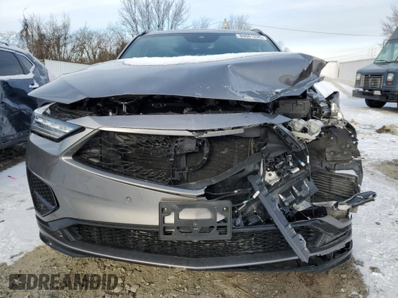 2024 Acura MDX Type S w/Advance Package with VIN 5J8YD8H89RL001385, listed as a Copart auction lot 89081245 with 15,591 mi miles and Salvage Title. Bid and sale history available at carsss.com. Image 5.