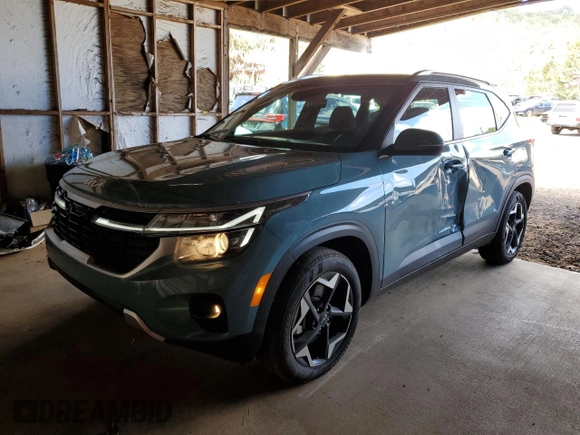 2024 Kia Seltos EX with VIN KNDERCAA1R7639951, listed as a Copart auction lot 46897115 with 1,136 mi miles and Clean Title. Bid and sale history available at DreamBid. Image 1.