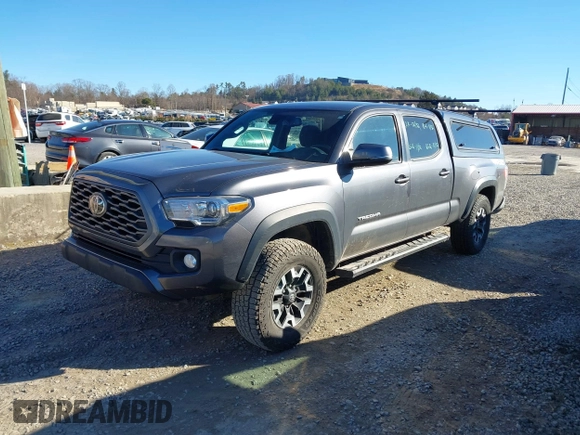2021 Toyota Tacoma 4WD SR5 with VIN 5TFDZ5BN8MX058531, listed as a IAAI auction lot 41628820 with 102,004 mi miles. Bid and sale history available at carsss.com. Image 17.