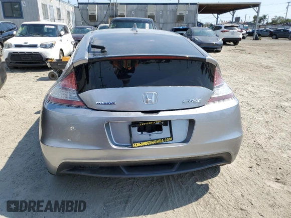 2011 Honda CR-Z EX with VIN JHMZF1D61BS000105, listed as a Copart auction lot 65779945 with 139,843 mi miles and Clean title. Bid and sale history available at DreamBid. Image 6.