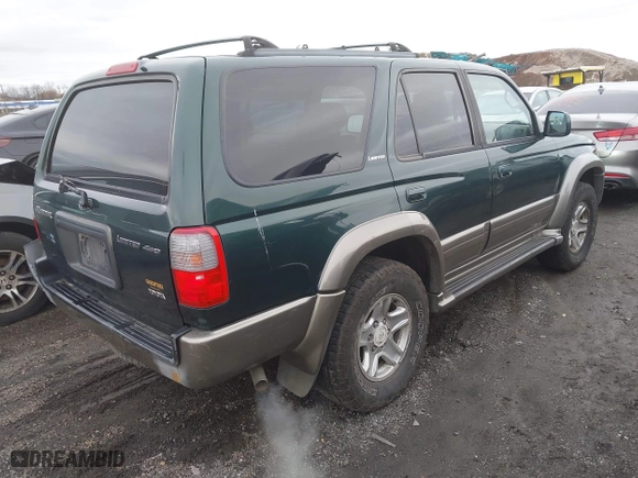 2000 Toyota 4Runner Limited with VIN JT3HN87R6Y9044393, listed as a IAAI auction lot 41797593 with 305,243 mi miles. Bid and sale history available at carsss.com. Image 4.