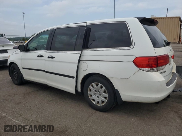 2009 Honda Odyssey LX z VIN 5FNRL38259B050624, wystawiony jako Copart lot #57357605 z przebiegiem 232 991 mil mil oraz Czysty tytuł • Clean title. Historia ofert i sprzedaży dostępna na DreamBid. Obrazek 2.