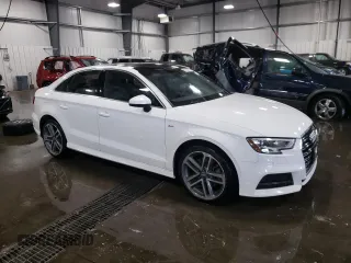 2017 Audi A3 Sedan Premium Plus with VIN WAUGUGFFXH1032772, listed as a Copart auction lot 63708014 with 41,448 mi miles and Salvage Title. Bid and sale history available at carsss.com. Image 4.