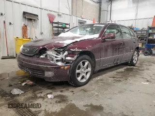 2002 Lexus GS 300 with VIN JT8BD69S020156514, listed as a Copart auction lot 45379525 with 283,058 mi miles and Non Repairable. Bid and sale history available at carsss.com. Image 1.
