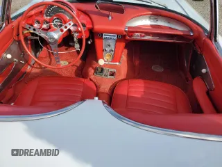 1959 Chevrolet Corvette с VIN J59S104156, выставлен на аукционе Copart как лот 80941704 с пробегом 29 693 миль миль и Списание • Salvage title. История ставок и продаж доступна на DreamBid. Изображение 8.