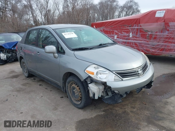 2011 Nissan Versa 1.8 S with VIN 3N1BC1AP9BL444391, listed as a IAAI auction lot 41745130 with 191,168 mi miles. Bid and sale history available at carsss.com. Image 1.