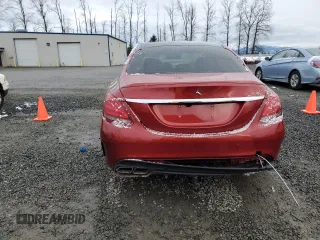 2016 Mercedes-Benz C 63 S AMG with VIN 55SWF8HB1GU111373, listed as a Copart auction lot 44344605 with 60,758 mi miles and Salvage title. Bid and sale history available at DreamBid. Image 6.