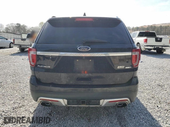 2016 Ford Explorer Platinum with VIN 1FM5K8HT5GGD27746, listed as a Copart auction lot 49656835 with 191,774 mi miles and Salvage Title. Bid and sale history available at DreamBid. Image 6.