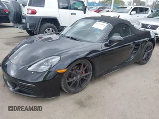 2018 Porsche 718 Boxster with VIN WP0CA2A84JS210262, listed as a IAAI auction lot 41799244 with 62,492 mi miles and . Bid and sale history available at DreamBid. Image 17.