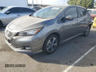 2022 Nissan LEAF SV Plus with VIN 1N4BZ1CV1NC563579, listed as a Copart auction lot 80015834 with 41,751 mi miles and Salvage Title. Bid and sale history available at DreamBid. Image 1.