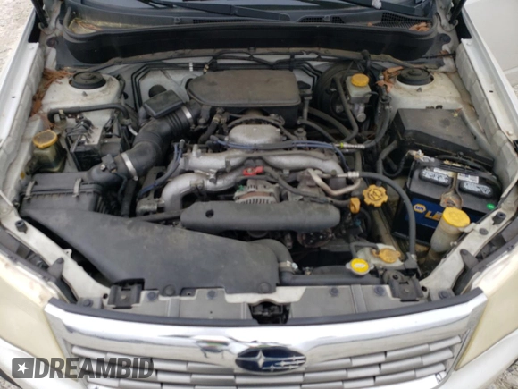 2010 Subaru Forester 2.5X with VIN JF2SH6BC7AH798240, listed as a Copart auction lot 46696465 with 184,921 mi miles and Salvage Title. Bid and sale history available at carsss.com. Image 12.