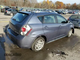 2009 Pontiac Vibe with VIN 5Y2SM67049Z452998, listed as a Copart auction lot 78538494 with 184,596 mi miles and Salvage Title. Bid and sale history available at carsss.com. Image 3.