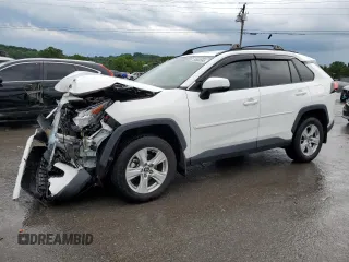 2020 Toyota RAV4 XLE with VIN 2T3W1RFV4LC035110, listed as a Copart auction lot 59660595 with 72,376 mi miles and Salvage title. Bid and sale history available at DreamBid. Image 1.