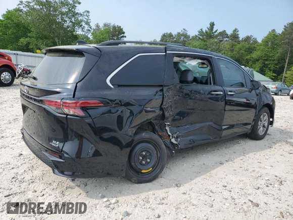 2022 Toyota Sienna XLE с VIN 5TDYRKEC6NS112524, выставлен на аукционе Copart как лот 59912095 с пробегом Не указан миль и Списание • Salvage title. История ставок и продаж доступна на DreamBid. Изображение 3.