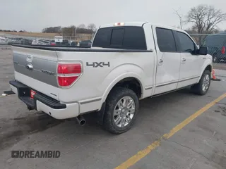 2013 Ford F-150 XL with VIN 1FTFW1EFXDFB59784, listed as a IAAI auction lot 41915547 with 102,365 mi miles. Bid and sale history available at carsss.com. Image 4.