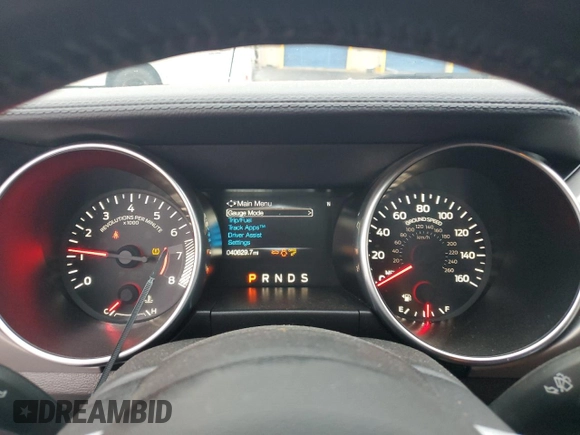 2022 Ford Mustang EcoBoost with VIN 1FATP8UH8N5100905, listed as a Copart auction lot 85197454 with 40,629 mi miles and Salvage Title. Bid and sale history available at carsss.com. Image 9.
