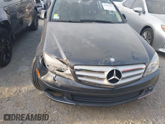 2009 Mercedes-Benz C-Class 3.0L Sport with VIN WDDGF81X49F232057, listed as a IAAI auction lot 41901618 with 136,343 mi miles. Bid and sale history available at carsss.com. Image 6.