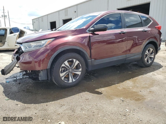 2017 Honda CR-V LX with VIN 5J6RW5H31HL002216, listed as a Copart auction lot 52871675 with 138,846 mi miles and Salvage Title. Bid and sale history available at carsss.com. Image 1.