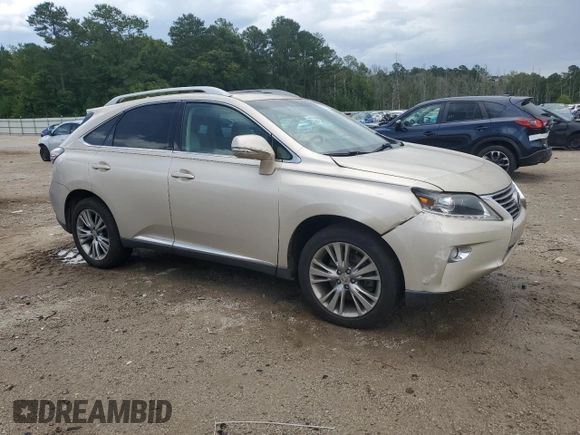 2013 Lexus RX 350 z VIN 2T2ZK1BA8DC129205, wystawiony jako Copart lot #59972385 z przebiegiem 103 760 mil mil oraz Szkoda całkowita • Salvage title. Historia ofert i sprzedaży dostępna na DreamBid. Obrazek 4.