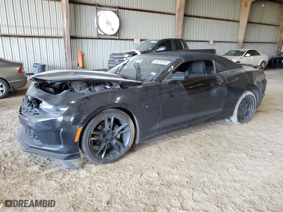 2021 Chevrolet Camaro 1LT with VIN 1G1FB3DX1M0141834, listed as a Copart auction lot 66292954 with 40,280 mi miles and Salvage Title. Bid and sale history available at carsss.com. Image 1.