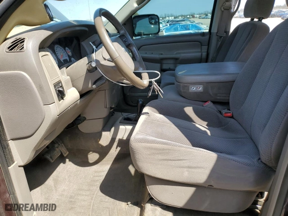 2005 Dodge Ram 3500 SLT with VIN 3D7MS48C15G701608, listed as a Copart auction lot 51265685 with 277,237 mi miles and Salvage Title. Bid and sale history available at carsss.com. Image 7.