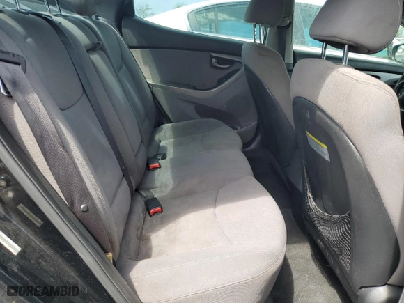 2014 Hyundai Elantra SE with VIN KMHDH4AE1EU142347, listed as a Copart auction lot 50061405 with 180,992 mi miles and Salvage Title. Bid and sale history available at carsss.com. Image 10.