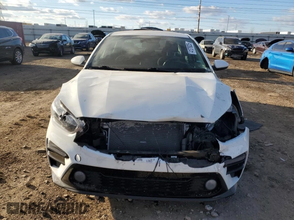 2021 Kia Forte LXS with VIN 3KPF24AD0ME270050, listed as a Copart auction lot 41378025 with 66,302 mi miles and Salvage Title. Bid and sale history available at carsss.com. Image 5.