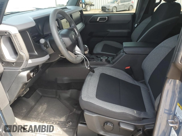 2023 Ford Bronco with VIN 1FMEE5DP0PLB17111, listed as a Copart auction lot 53201215 with 26,093 mi miles and Salvage Title. Bid and sale history available at DreamBid. Image 7.