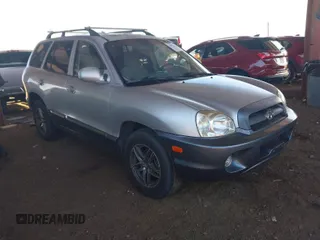 2005 Hyundai Santa Fe GLS with VIN KM8SC73D55U960384, listed as a IAAI auction lot 41872928 with 201,160 mi miles. Bid and sale history available at carsss.com. Image 1.