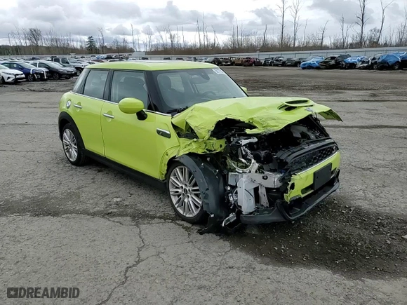 2024 MINI Hardtop 4 Door Cooper S with VIN WMW53DK08R2W05612, listed as a Copart auction lot 50173525 with 3,299 mi miles and Salvage Title. Bid and sale history available at carsss.com. Image 10.