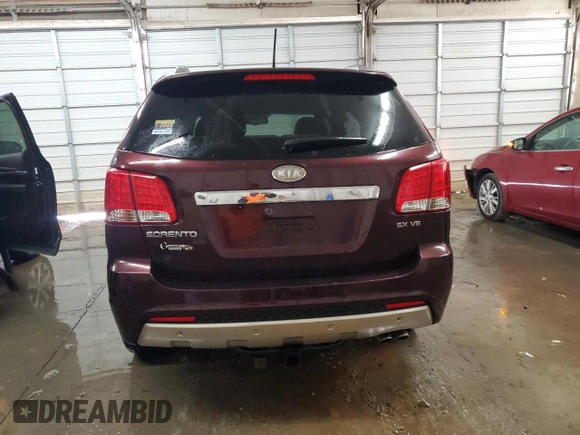 2013 Kia Sorento SX with VIN 5XYKWDA23DG373614, listed as a Copart auction lot 49174545 with 146,546 mi miles and Salvage Title. Bid and sale history available at carsss.com. Image 6.
