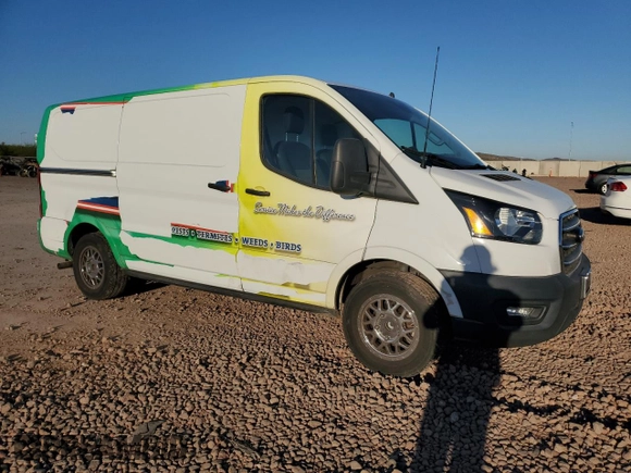 2020 Ford Transit Cargo with VIN 1FTYE1Y8XLKB43776, listed as a Copart auction lot 55830485 with 65,396 mi miles and Salvage title. Bid and sale history available at DreamBid. Image 4.