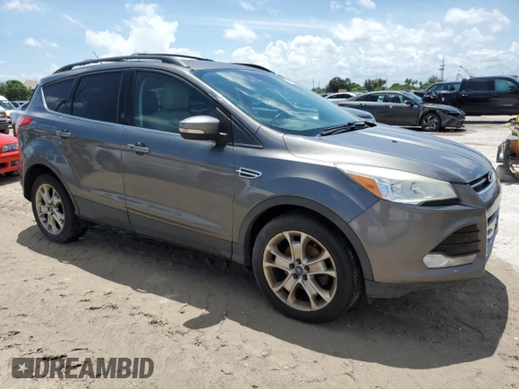 2013 Ford Escape SEL with VIN 1FMCU0HX2DUB77937, listed as a Copart auction lot 55948845 with 137,000 mi miles and Clean Title. Bid and sale history available at DreamBid. Image 4.