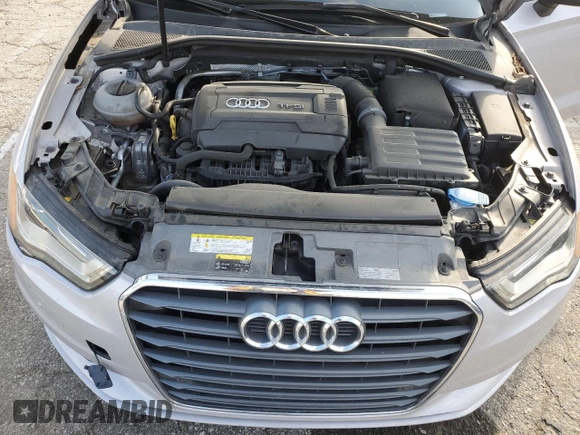 2016 Audi A3 1.8T Premium with VIN WAUA7GFF9G1028188, listed as a Copart auction lot 41716143 with 59,672 mi miles. Bid and sale history available at carsss.com. Image 11.