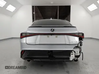 2023 Lexus IS 350 F Sport with VIN JTHGZ1B25P5068895, listed as a Copart auction lot 53993475 with 24,750 mi miles and Clean title. Bid and sale history available at DreamBid. Image 6.