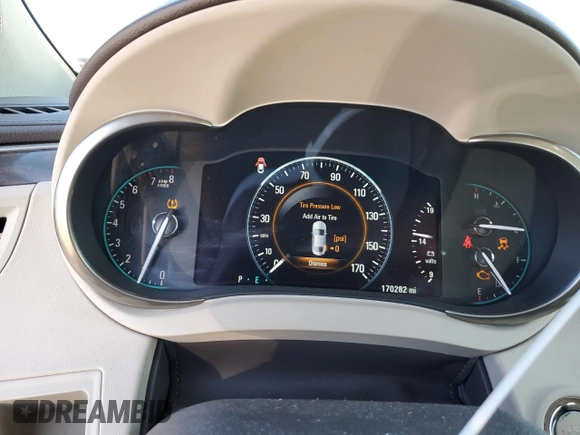 2016 Buick LaCrosse Leather with VIN 1G4GB5G32GF137093, listed as a Copart auction lot 49849075 with 170,282 mi miles and Salvage Title. Bid and sale history available at carsss.com. Image 9.