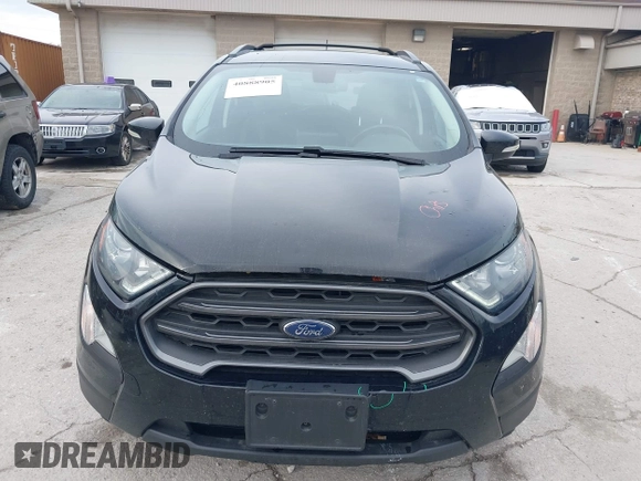 2018 Ford EcoSport SES with VIN MAJ6P1CL2JC219811, listed as a IAAI auction lot 40888905 with 83,153 mi miles and . Bid and sale history available at DreamBid. Image 12.