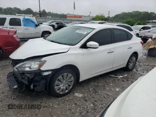 2019 Nissan Sentra S with VIN 3N1AB7AP9KY332291, listed as a Copart auction lot 58339235 with 125,389 mi miles and Salvage title. Bid and sale history available at DreamBid. Image 1.