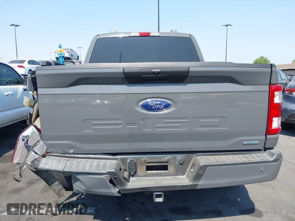 2021 Ford F-150 XL with VIN 1FTEW1CP6MFA09100, listed as a IAAI auction lot 42729047 with 27,593 mi miles and . Bid and sale history available at DreamBid. Image 16.