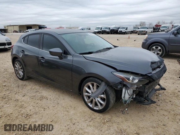 2014 Mazda 3 S Touring with VIN JM1BM1L31E1159880, listed as a Copart auction lot 86651664 with 140,337 mi miles and Salvage Title. Bid and sale history available at DreamBid. Image 4.