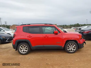 2017 Jeep Renegade Altitude with VIN ZACCJABB1HPF97308, listed as a IAAI auction lot 41768981 with 70,700 mi miles. Bid and sale history available at carsss.com. Image 14.