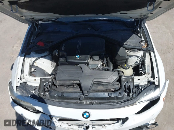 2015 BMW 3 Series 320i with VIN WBA3B1C53FK138341, listed as a IAAI auction lot 41757490 with 125,280 mi miles. Bid and sale history available at carsss.com. Image 10.