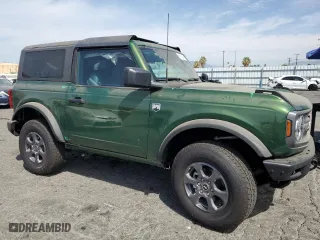 2024 Ford Bronco Big Bend with VIN 1FMDE7AH4RLA24311, listed as a Copart auction lot 65814324 with 1,939 mi miles and Salvage Title. Bid and sale history available at carsss.com. Image 4.