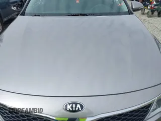2018 Kia Optima LX with VIN 5XXGT4L34JG242597, listed as a IAAI auction lot 41999383 with 1 mi miles. Bid and sale history available at carsss.com. Image 10.
