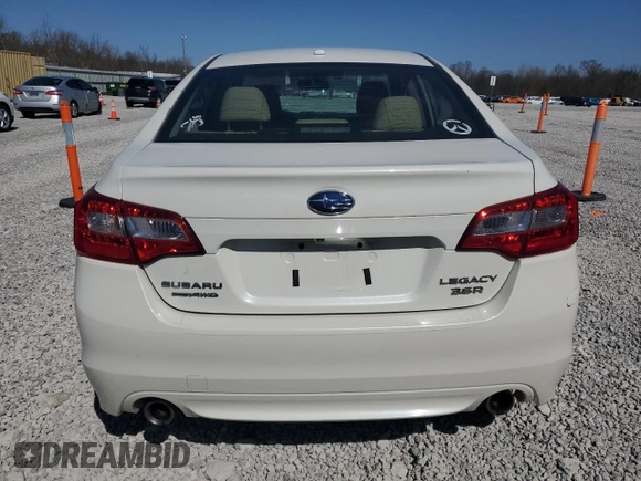 2015 Subaru Legacy 3.6R Limited with VIN 4S3BNEN61F3035030, listed as a Copart auction lot 49065655 with 113,308 mi miles and Salvage Title. Bid and sale history available at carsss.com. Image 6.