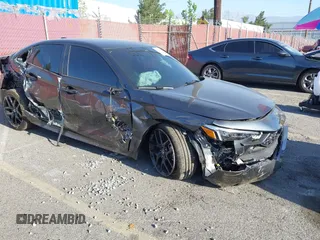 2025 Honda Civic Sport with VIN 2HGFE2F57SH543694, listed as a IAAI auction lot 42004173 with Not provided miles and . Bid and sale history available at DreamBid. Image 1.