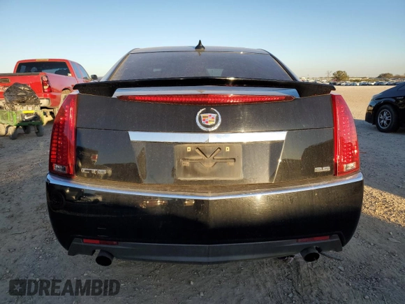 2010 Cadillac CTS with VIN 1G6DK5EV3A0101180, listed as a Copart auction lot 42167365 with 117,445 mi miles and Salvage Title. Bid and sale history available at DreamBid. Image 6.