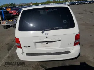 2005 Kia Sedona LX with VIN KNDUP132656669670, listed as a Copart auction lot 55102055 with 107,584 mi miles and Clean Title. Bid and sale history available at DreamBid. Image 6.