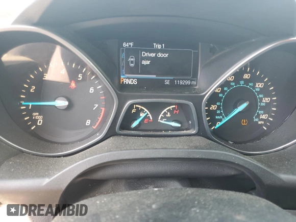 2014 Ford Escape SE z VIN 1FMCU9G91EUC77505, wystawiony jako Copart lot #52913005 z przebiegiem 119 299 mil mil oraz Szkoda całkowita • Salvage title. Historia ofert i sprzedaży dostępna na DreamBid. Obrazek 9.