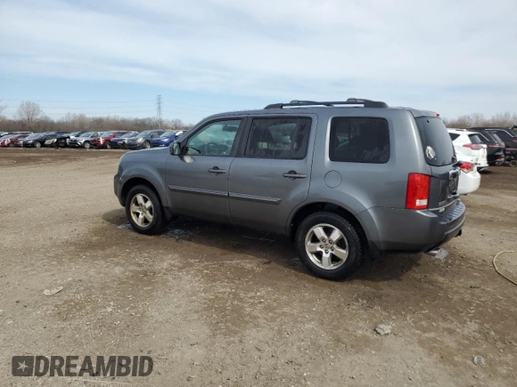2011 Honda Pilot EX-L with VIN 5FNYF4H53BB099202, listed as a Copart auction lot 49852445 with 112,706 mi miles and Salvage Title. Bid and sale history available at DreamBid. Image 2.